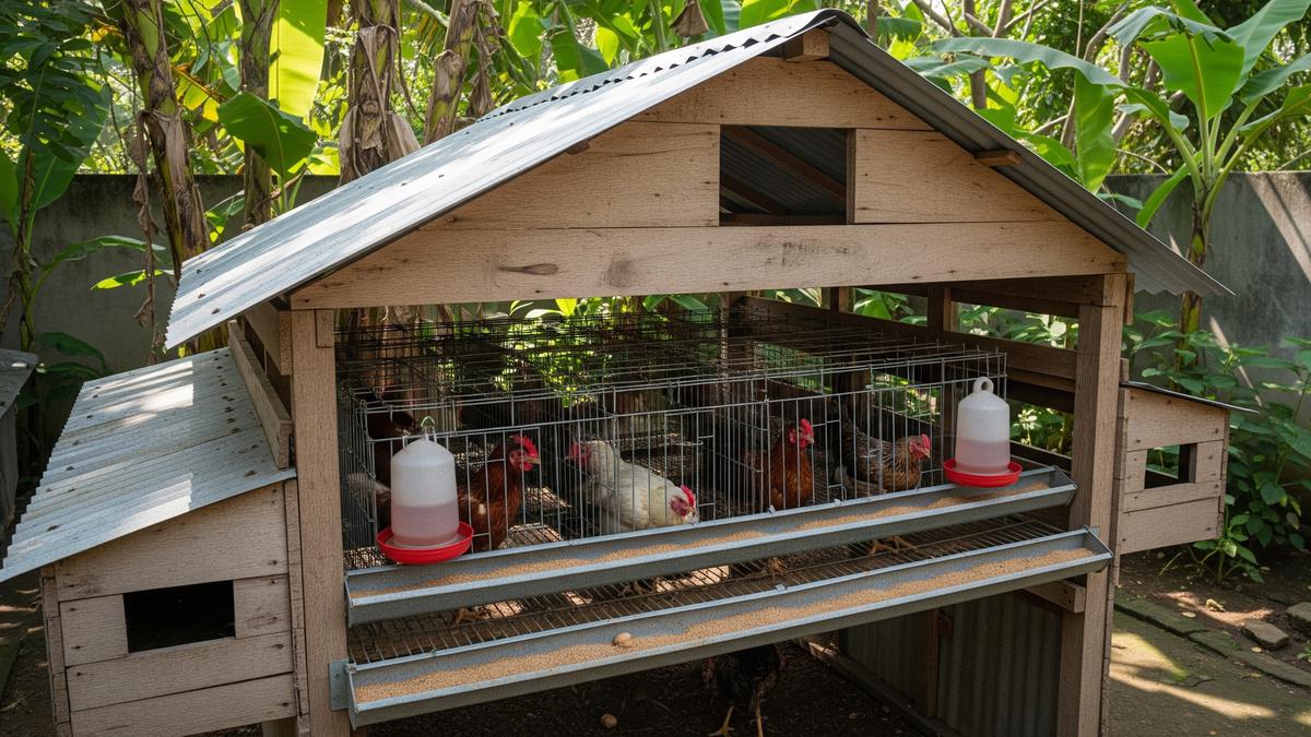 6 Model Atap Kandang Ayam Petelur Terbaik untuk Produktivitas Optimal