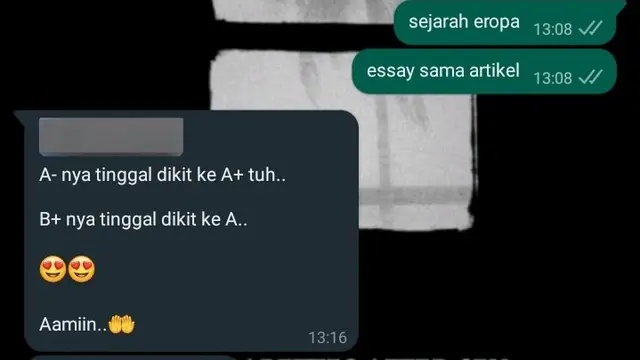 6 Chat Orangtua Tuntut Anaknya Dapat Nilai Bagus Ini Bikin Senyum Tipis