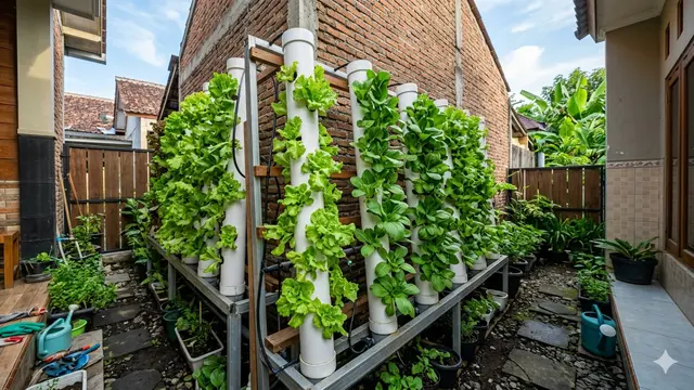 Ide Urban Farming Buah dan Sayur di Halaman Rumah Kecil