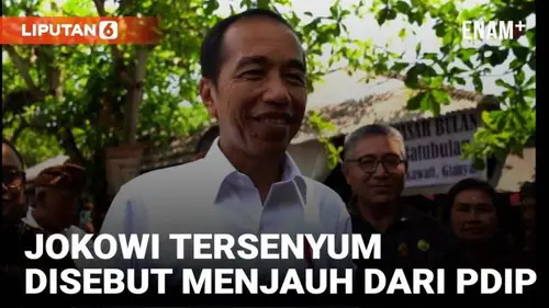 VIDEO: Presiden Jokowi Tanggapi Soal Kesedihan PDIP Ditinggal Dirinya