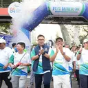 BPJS Kesehatan Ajak Masyarakat Terapkan Hidup Sehat lewat Fun Walk 3K di Jakarta