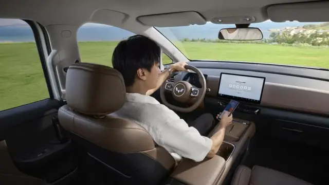Potret Kursi pengemudi dari Mobil Wuling Xingguang 730