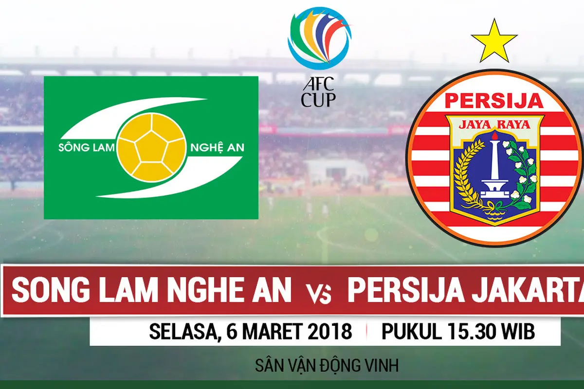 Song Lam Nghe An Vs Persija Jakarta