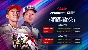 Nonton Moto3 & Moto2 Grand Prix of Netherlands: Menaklukkan “The Cathedral of Speed” di Vidio