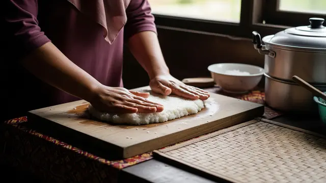 Membuat Ulen Ketan Tanpa Kelapa