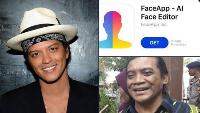 5 Foto Parodi Seleb Muda Pakai Aplikasi 'Wajah Tua' Ini Bikin Senyum Nyengir