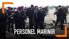 1500 personel marinir diterbangkan ke Jakarta menggunakan 12 pesawar hercules. Mereka disiagakan untuk menjaga keamanan Jakarta usai pengumuman hasil pemilu 2019.