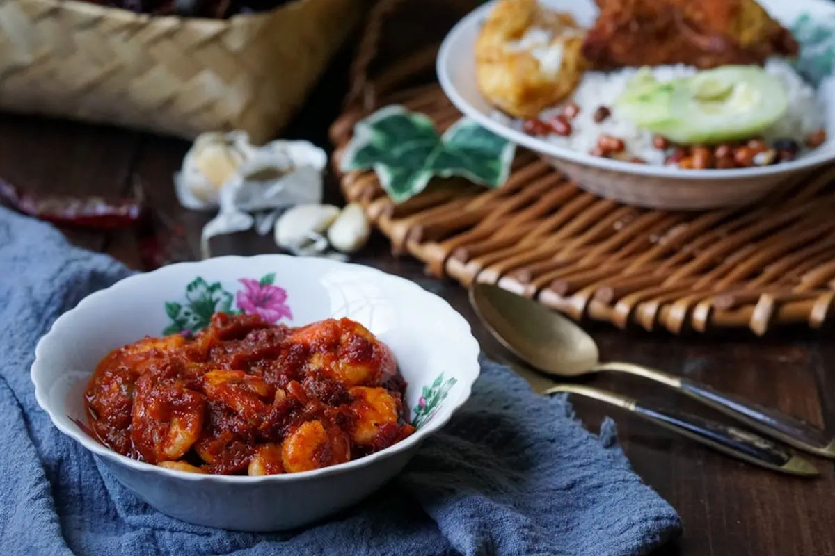 rendang udang