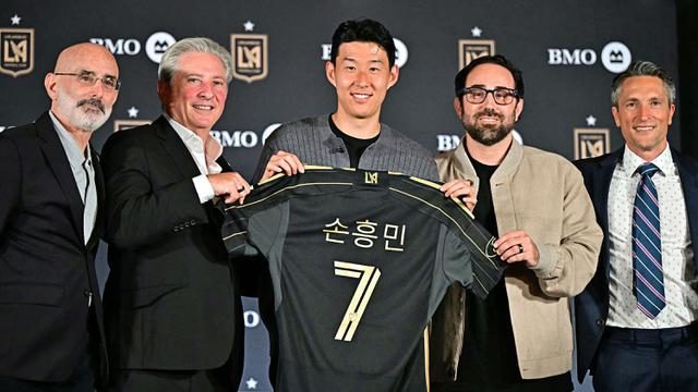 Foto: Son Heung-min Resmi Dikenalkan Los Angeles FC, Jadi Transferan Termahal di MLS