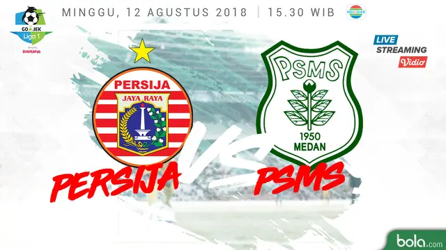 Persija Jakarta Vs PSMS Medan