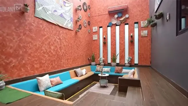 Potret rumah baru Onadio Leonardo yang mewah bertema Gothic (Sumber: YouTube/Taulany TV)