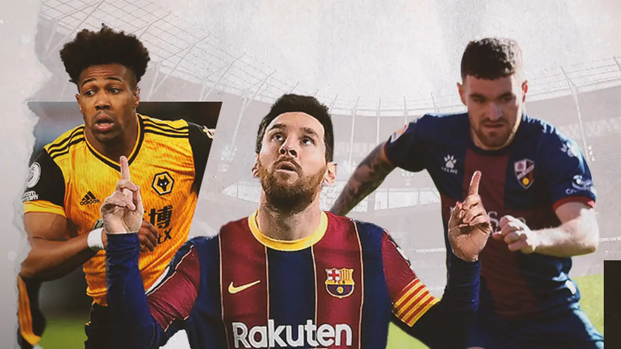 Adama Traore, Lionel Messi dan Javi Galan