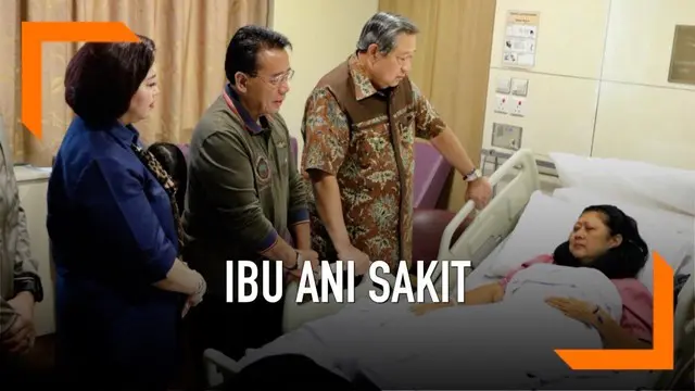 Ani Yudhoyono dirawat di rumah sakit Singapura sejak awal Februari 2019. Rabu (13/2), Susilo Bambang Yudhoyono ungkap penyakit kanker darah yang diidap istrinya.