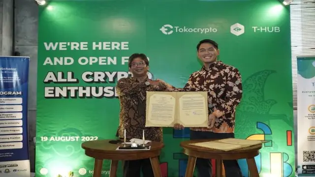 Tokocrypto gandeng Universitas Sebelas Maret (UNS) Surakarta dirikan pojok kripto (Foto: Tokocrypto)
