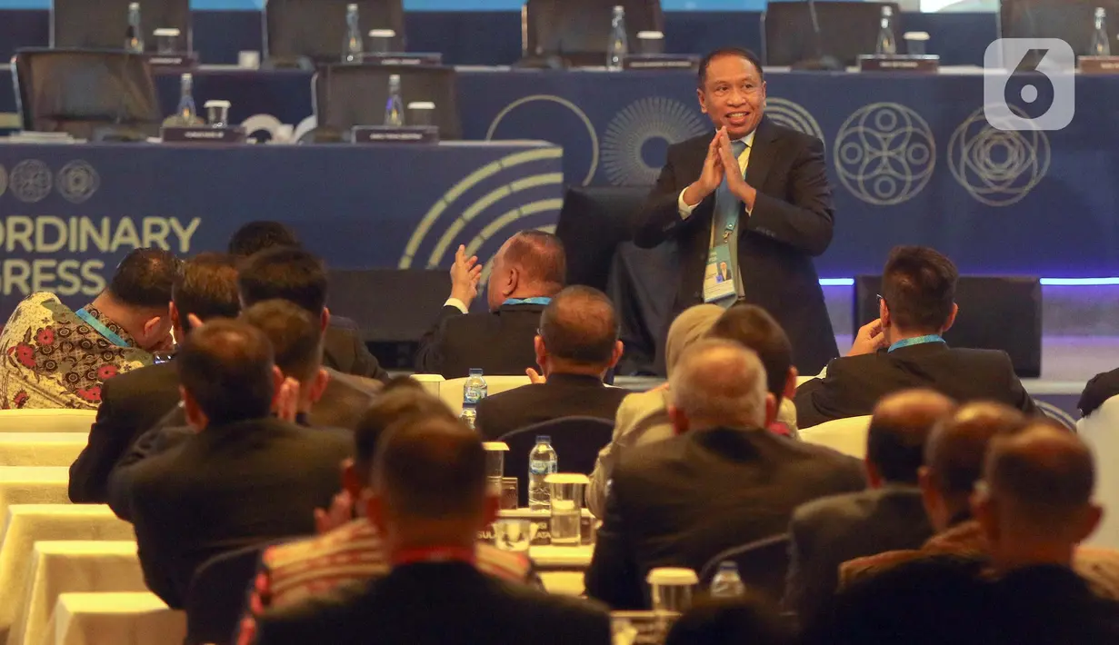 Di antaranya penyampaian laporan kegiatan PSSI 2024/2025 dan rencana program PSSI 2025/2025. (Liputan6.com/Herman Zakharia)