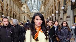 Melalui akun Instagramnya, ternyata Chen memiliki hobi jalan-jalan lho. Sudah banyak tempat yang pernah dikunjungi Chen, salah satunya adalah Italy. (Liputan6.com/IG/@chengiovanis)