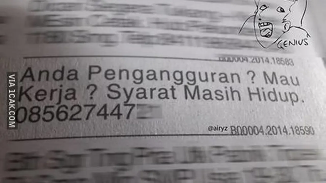 6 Lowongan Kerja di Koran Ini Bikin Geleng Kepala