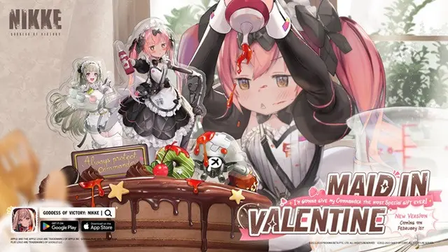 Goddess of Victory: Nikke perkenalkan 2 karakter SSR baru di update Spesial Hari Valentine (Dok. Level Infinite)
