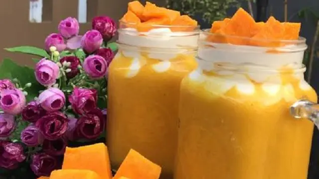 Resep Jus Mangga ala Thailand yang Kekinian