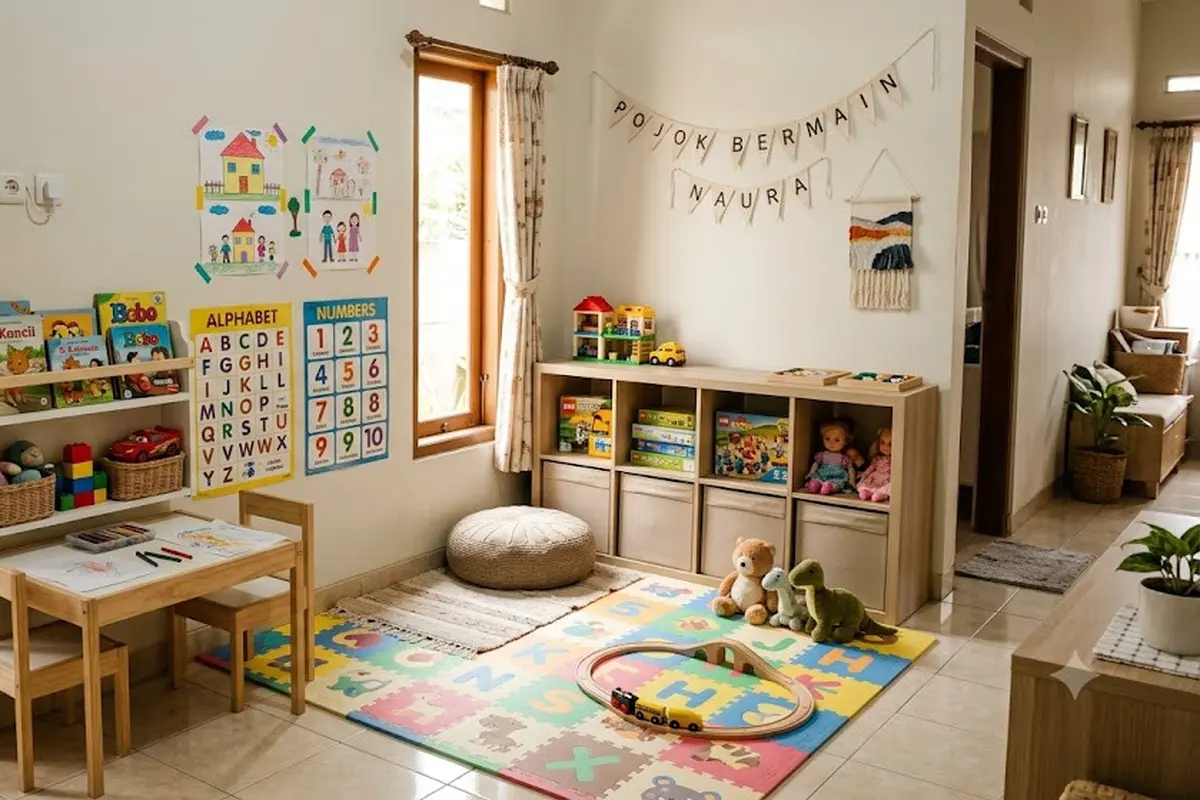 9 Cara Membuat Sudut Rumah Jadi Tempat Bermain Anak, Si Kecil Betah Beraktivitas