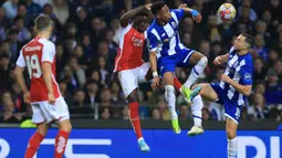Berstatus tuan rumah, Porto berhasil mengalahkan Arsenal 1-0. (PATRICIA DE MELO MOREIRA/AFP)