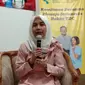 Ully Ulwiyah menceritakan pengalamannya ketika menjalani pengobatan TB-MDR (Liputan6.com/Giovani Dio Prasasti)