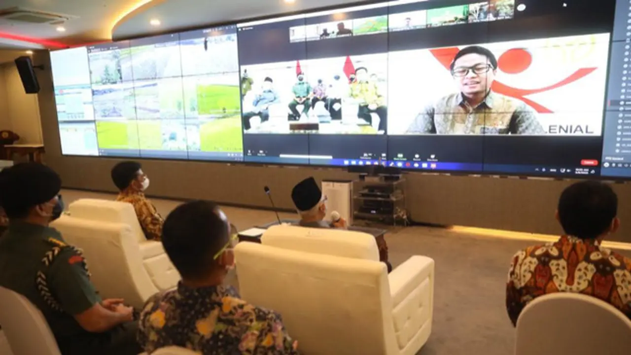 Wapres Pastikan Pangan Aman Jelang Ramadhan Berkat Pemanfaatan Layanan  Agriculture War Room