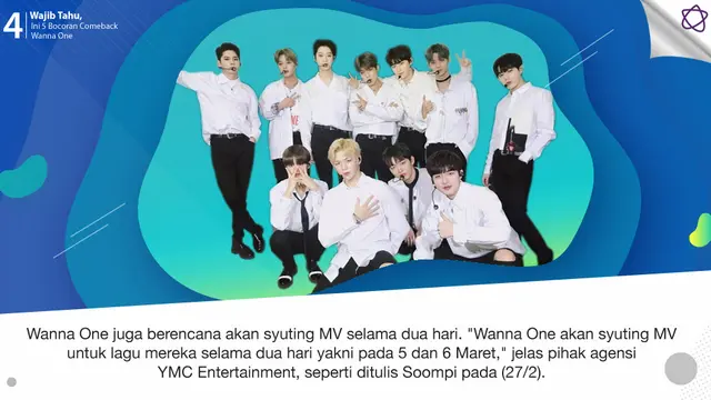 [Bintang] Wajib Tahu, Ini 5 Bocoran Comeback Wanna One