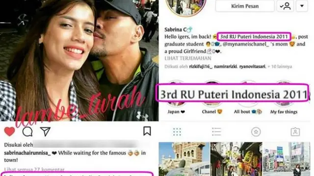 [Bintang] Sabrina Chairunnisa