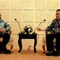 Kepala Bappenas Andrinof Chaniago temui  Ketua DPD RI Irman Gusman di  Jakarta, Kamis (6/11/2014) (Liputan6.com/Andrian M Tunay) 
