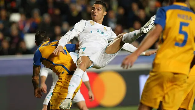 Real Madrid Pesta Gol ke Gawang APOEL