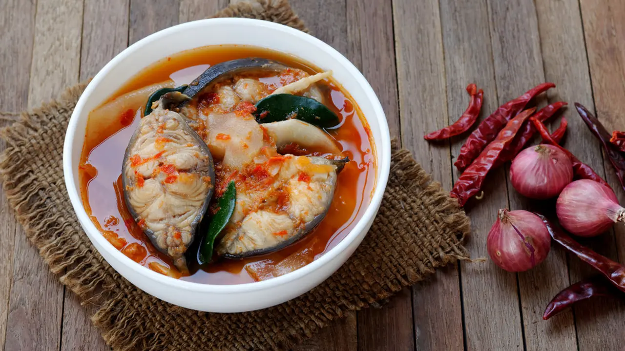 lele kuah pedas tanpa minyak