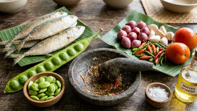 resep pindang sambal petai (AI Generated)