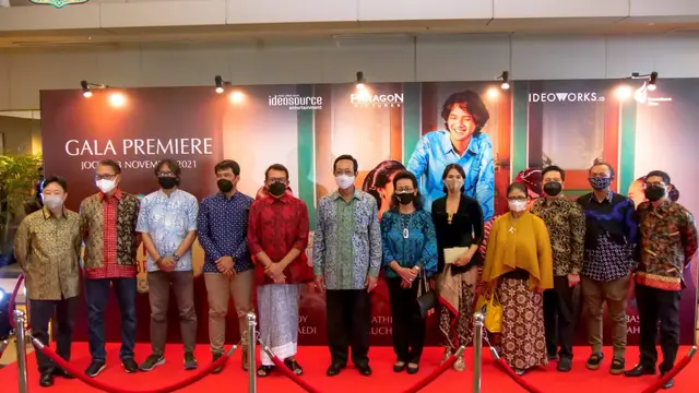 Gala premier film Losmen Bu Broto di Yogyakarta, November 2021. (Foto: Dok. Twitter @RobertRonny)