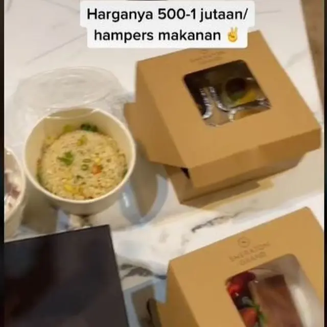 Pria Ungkap Bingkisan Makanan  Pesta Pernikahan di Hotel Mewah, Harganya Bikin Syok