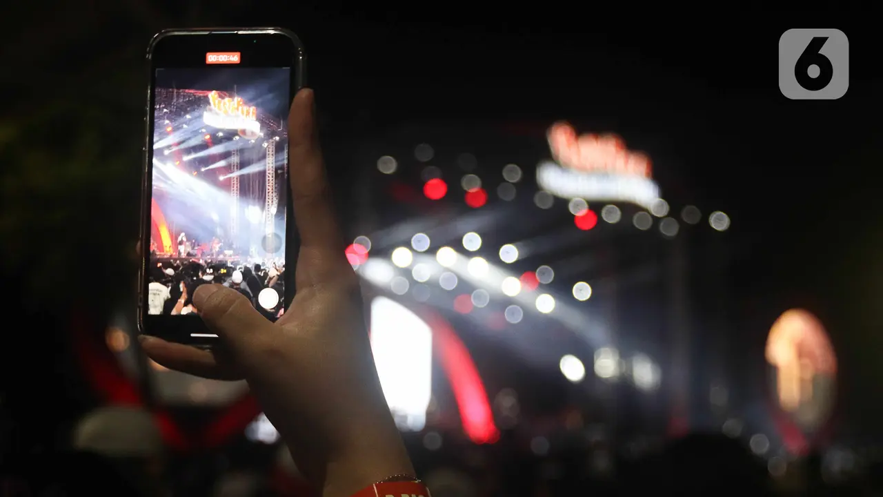 Suasana Malam Pangggung Pestapora 2022