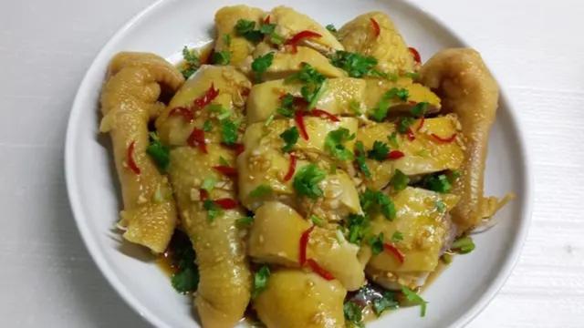 Resep ayam kukus siram. (dok. Cookpad @Carrera_08)