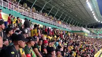 Suasana di Stadion Darul Aman, Kedah, Malaysia dalam laga antara Kedah Darul Aman vs Johor Darul Ta'zim dalam lanjutan Liga Super Malaysia 2022, Selasa (4/10/2022) (Istimewa)