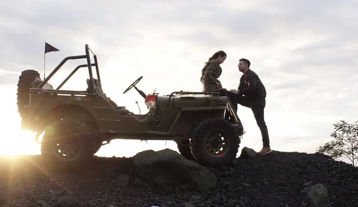 Pamela Bowie dan Rinov Georgio Widiarto