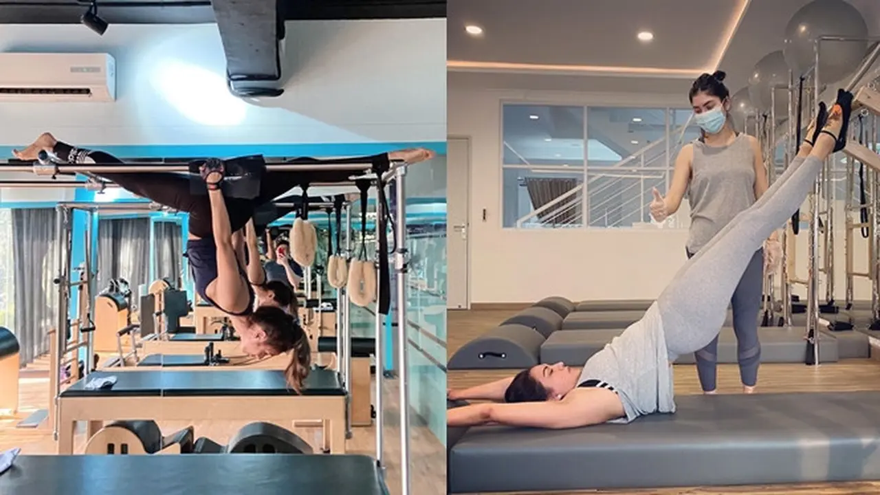 Potret 6 Seleb Wanita saat Pilates, Gayanya Curi Perhatian