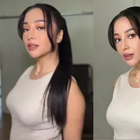 Nikita Willy tak pernah gagal pancarkan pesona menawannya. Bahkan saat dirinya kini sedang hamil anak kedua [@danybarca22 @hairbyranggayusuf]