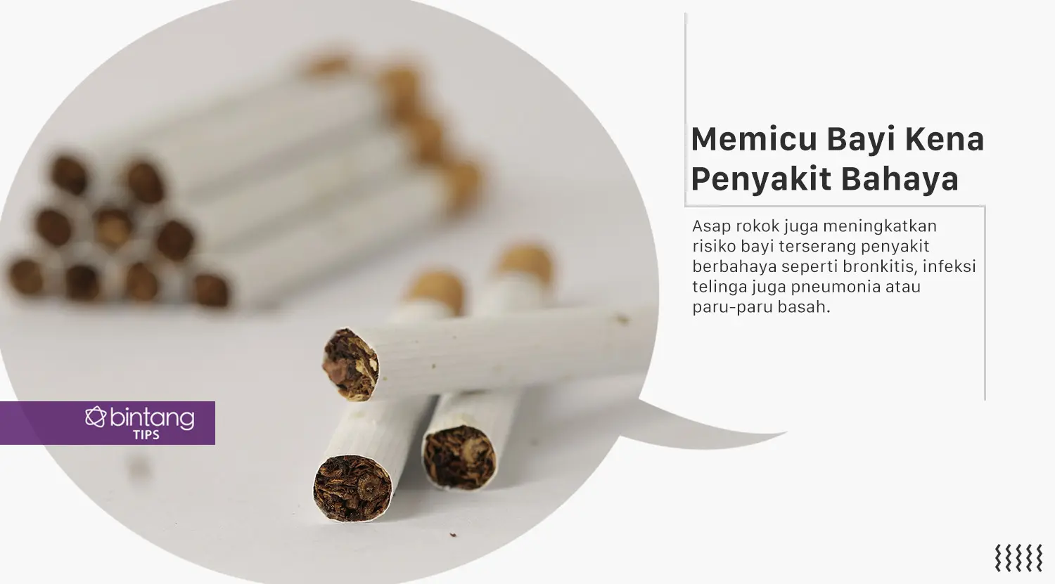 Bahaya asap rokok bagi janin.  (Foto: Daniel Kampua, Digital Imaging: M. Iqbal Nurfajri/Bintang.com)