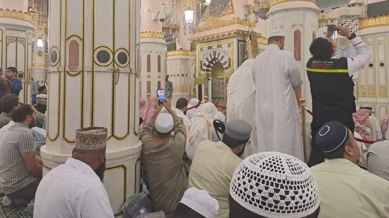 Jemaah Haji Indonesia Bisa Mulai Masuk ke Raudhah