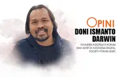 Doni Ismanto Darwin, Founder IndoTelko Forum. Liputan6.com/Triyasni