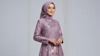 7 Tren Model Gamis Batik Brokat Dusty Lilac Terbaru untuk Ramadan 2026, Warna Manis yang Lagi Hits
