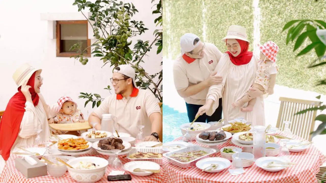 Momen Dian Pelangi dan Keluarga Piknik Di Rumah, Rayakan Ultah Suami. (Sumber: Instagram/dianpelangi)