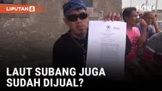 Lagi! Sertifikat Tanah di Laut Muncul di Subang
