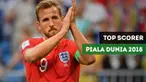 Selain trofi Piala Dunia, top scorer atau pencetak gol terbanyak juga akan menjadi sorotan. Lalu siapa sajakah top scorer dari semifinalis Piala Dunia Rusia 2018?