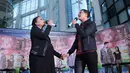 Alunan merdu suara Tantri dan Arda Naff kian melengkapi drama percintaan yang terjadi pada Karina Salim dan Abrar Adrian. (Adrian Putra/Bintang.com)