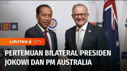 VIDEO: Presiden Jokowi Temui Perdana Menteri Australia untuk Perkuat Kerja Sama di Indo-Pasifik